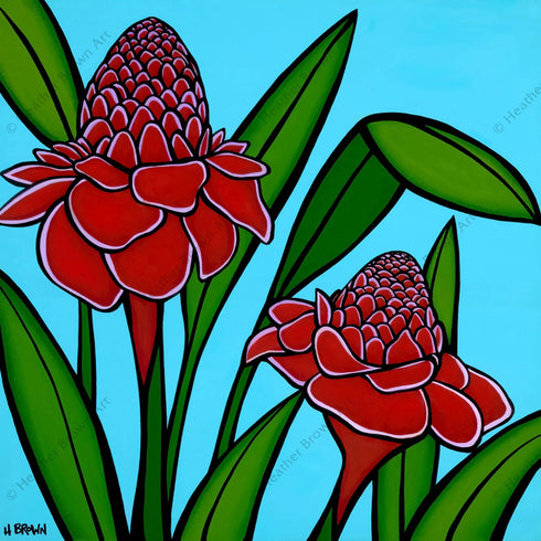 “HAWAIIAN BOTANICAL” SERIES TORCH GINGER